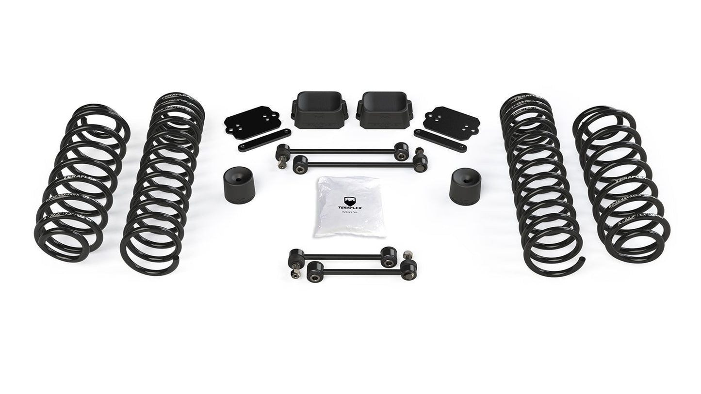 (TERAFLEX) JEEP JL 4dr: 3.5″ Coil Spring Base Lift Kit