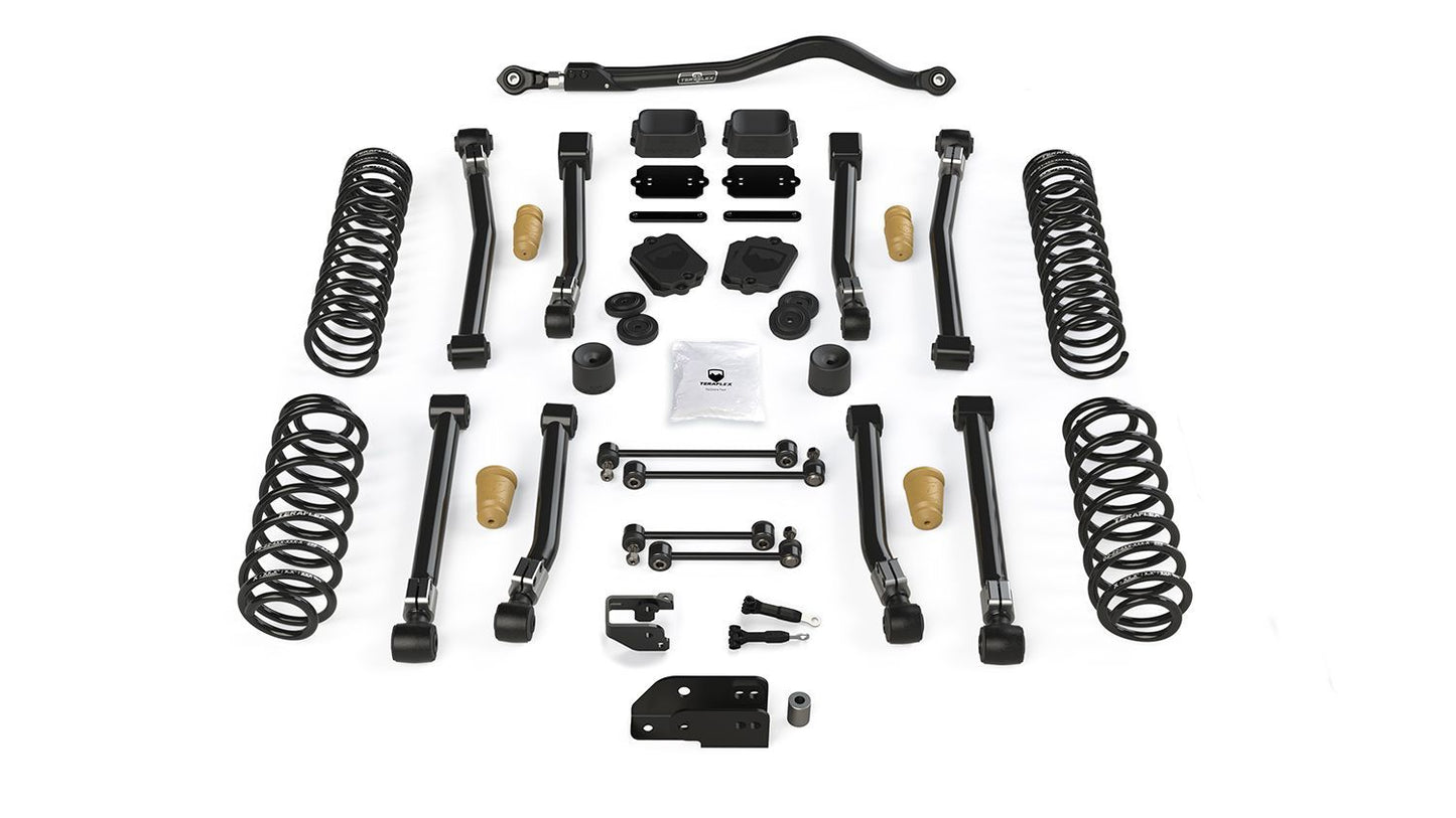 (TERAFLEX) 3.5″ Alpine CT3 Short Arm Suspension System for 2 Door Jeep Wrangler JL 2018-2025