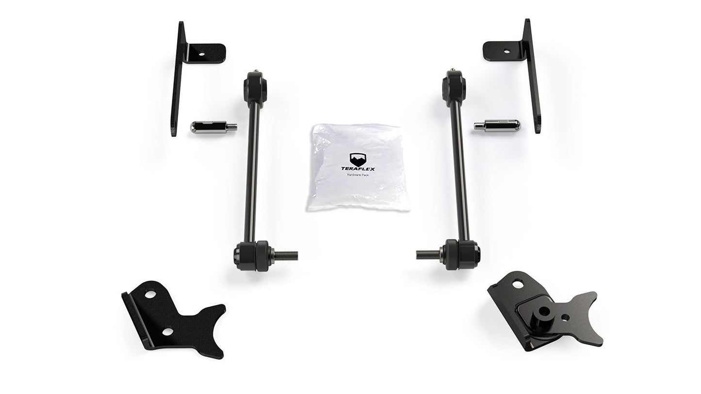 (TAFLEX) JEEP JL JLU / JT : Front Sway Bar Quick Disconnect Kit (0–6” Lift)