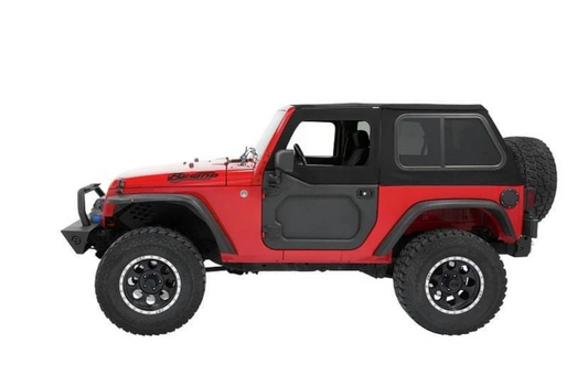 half door for jeep wrangler 2 door  JK 2007 to 2017 ( BESTOP )