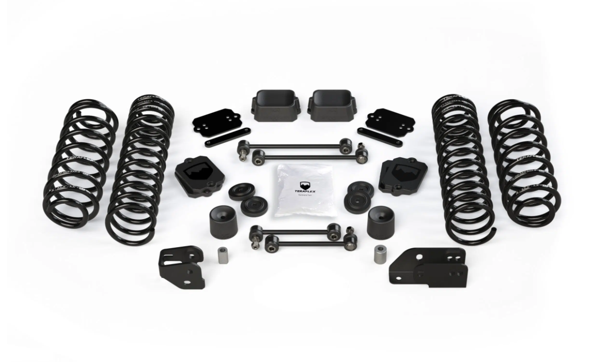 (TERAFLEX) JEEP JL 2dr: 3.5″ Coil Spring Base Lift Kit