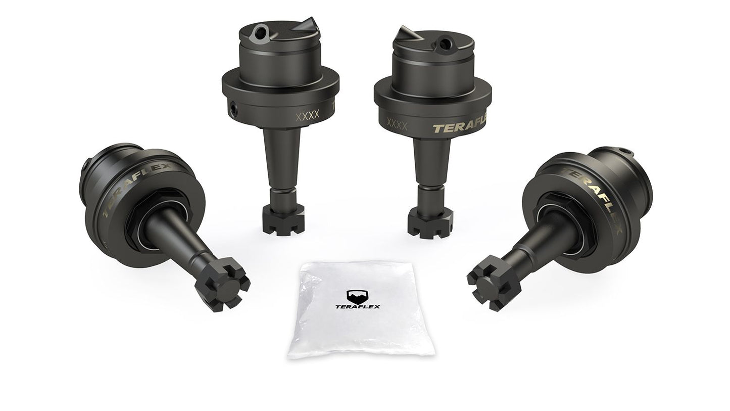 JL / JT: Dana 30/44 HD Ball Joint Kit w/out Knurl (2 Upper & 2 Lower)