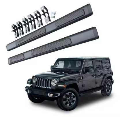 Nerf Bars Aluminum Side Step For Jeep Wrangler JL 2018 - 2024