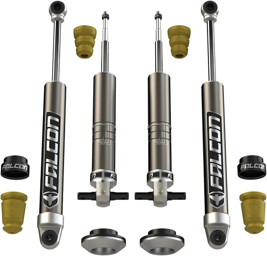 2014+ Chevrolet Silverado 1500 and GMC Sierra 1500 2.25" shock body provides optimal performance