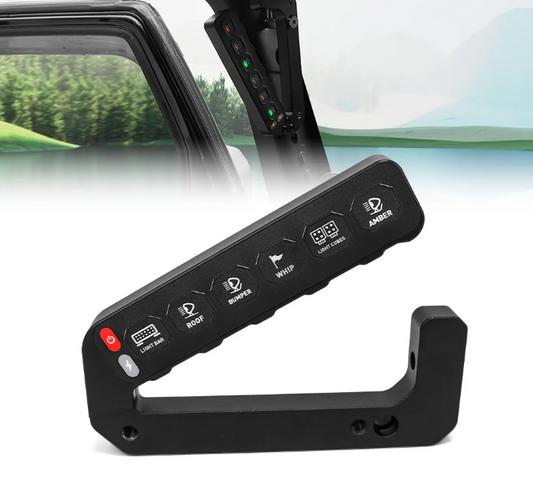 Grab Handle Switch Panel For Jeep Wrangler JK 2007-2017