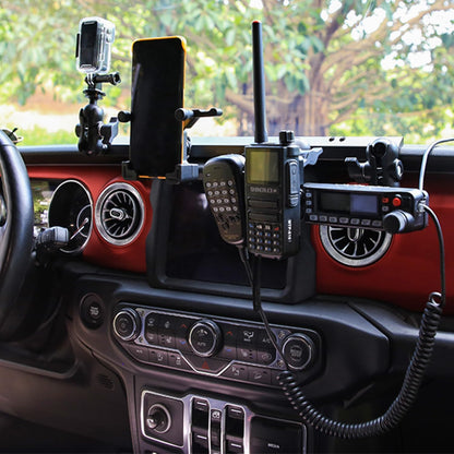 Dashboard Phone & Camera Holder for Jeep Wrangler JL 2018-2023