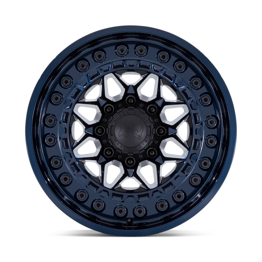 ALPHA  17X9 5X127 -12MM  MIDNIGHE BLUE (  Black Rhino )