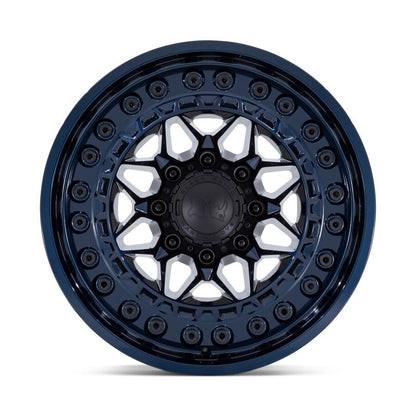 ALPHA  17X9 5X127 -12MM  MIDNIGHE BLUE (  Black Rhino )