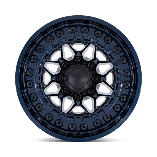 ALPHA  17X9 5X127 -12MM  MIDNIGHE BLUE (  Black Rhino )