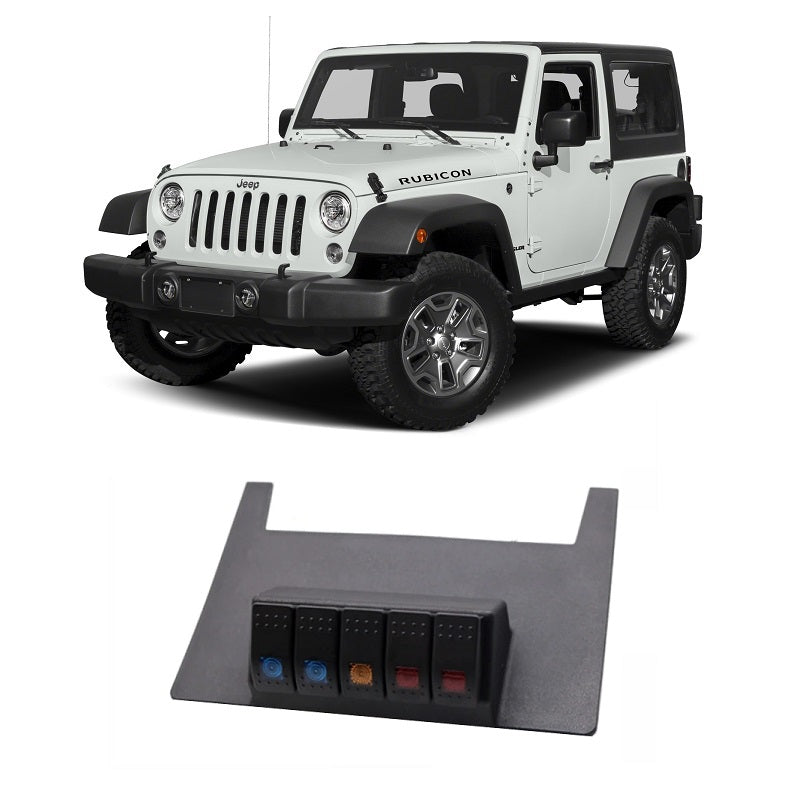 Switch Control Panel for Jeep Wrangler JK 2007-2017