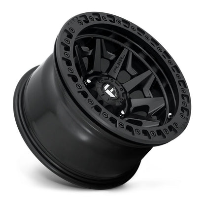 D114 COVERT(beadlock) 17X9 5X127 ET-15 CB71.5 MATTE BLACK / MATTE BLACK RING