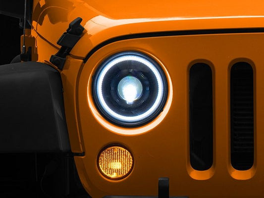 Oracle Headlight White LED for Jeep Wrangler Jk 2007-2017