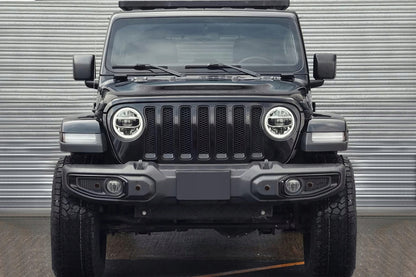 Front Bumper Plastic For Jeep Wrangler JL & Gladiator 2007 - 2024