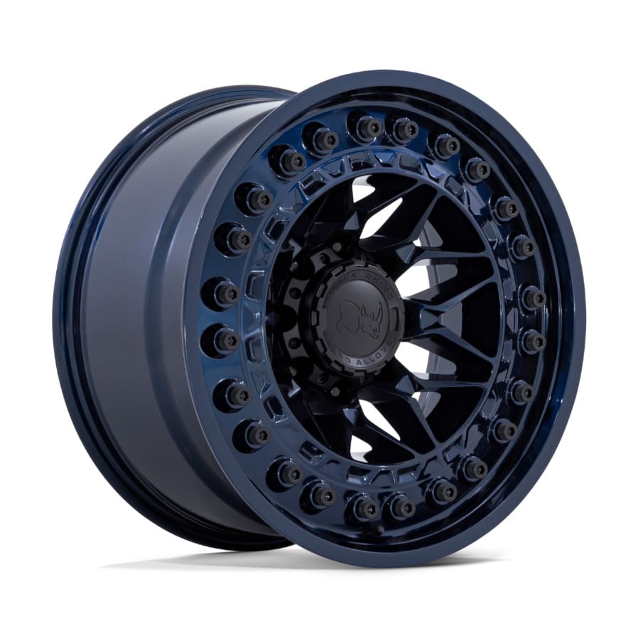 ALPHA  17X9 5X127 -12MM  MIDNIGHE BLUE (  Black Rhino )