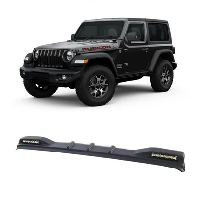 Front Spoiler With LED Lights For Jeep Wrangler  JL 2018 - 2024