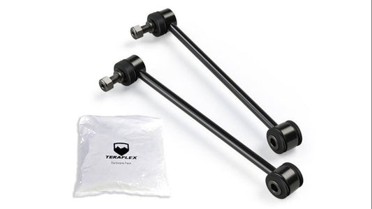 (TERAFLEX) 11.5″ Rear Sway Bar Link Kit w/ Swivel Stud (2.5-4.5″ Lift) for Jeep Wrangler JL 2018-2025