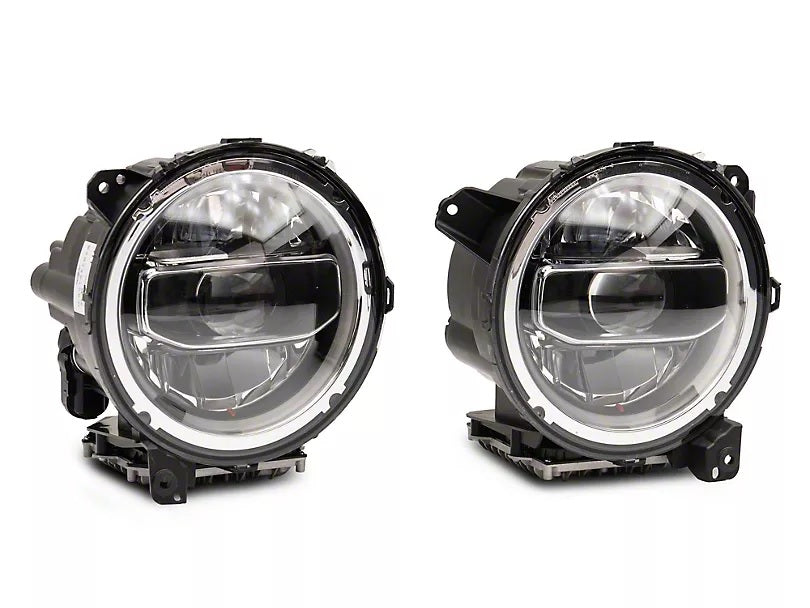 Rubicon Headlight White LED With DRL for Jeep Wrangler JL & Gladiator