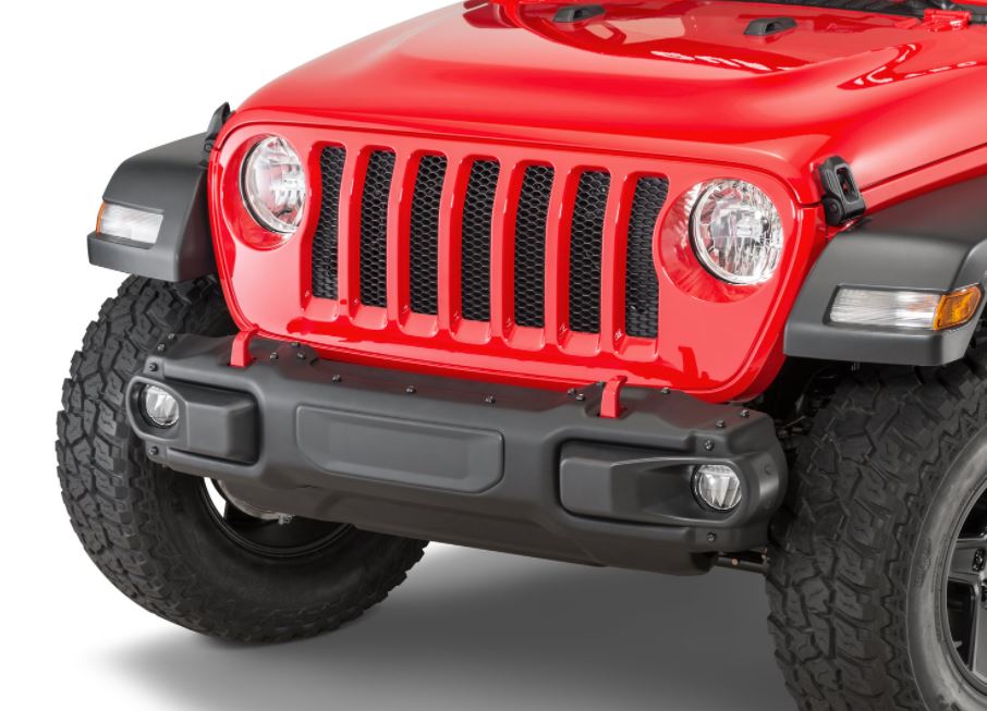 Steel & Aluminum Rubicon Front Bumper JL Style for Jeep Wrangler JK &